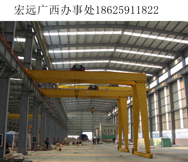 廣西梧州60 噸倒三角龍門吊：高效重載