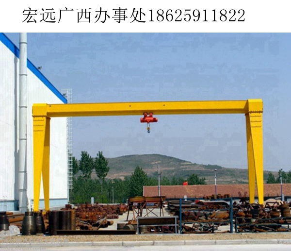 廣西桂林600 噸雙梁龍門吊的結構優勢與場景適配